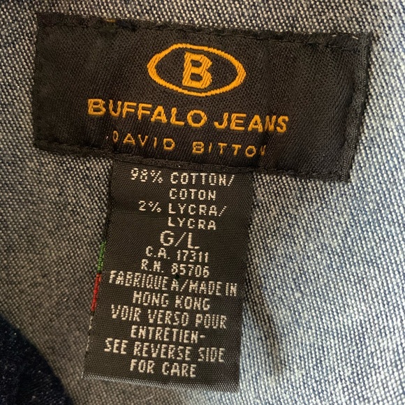 New glittering Buffalo David Bitton jean jacket - Picture 14 of 15